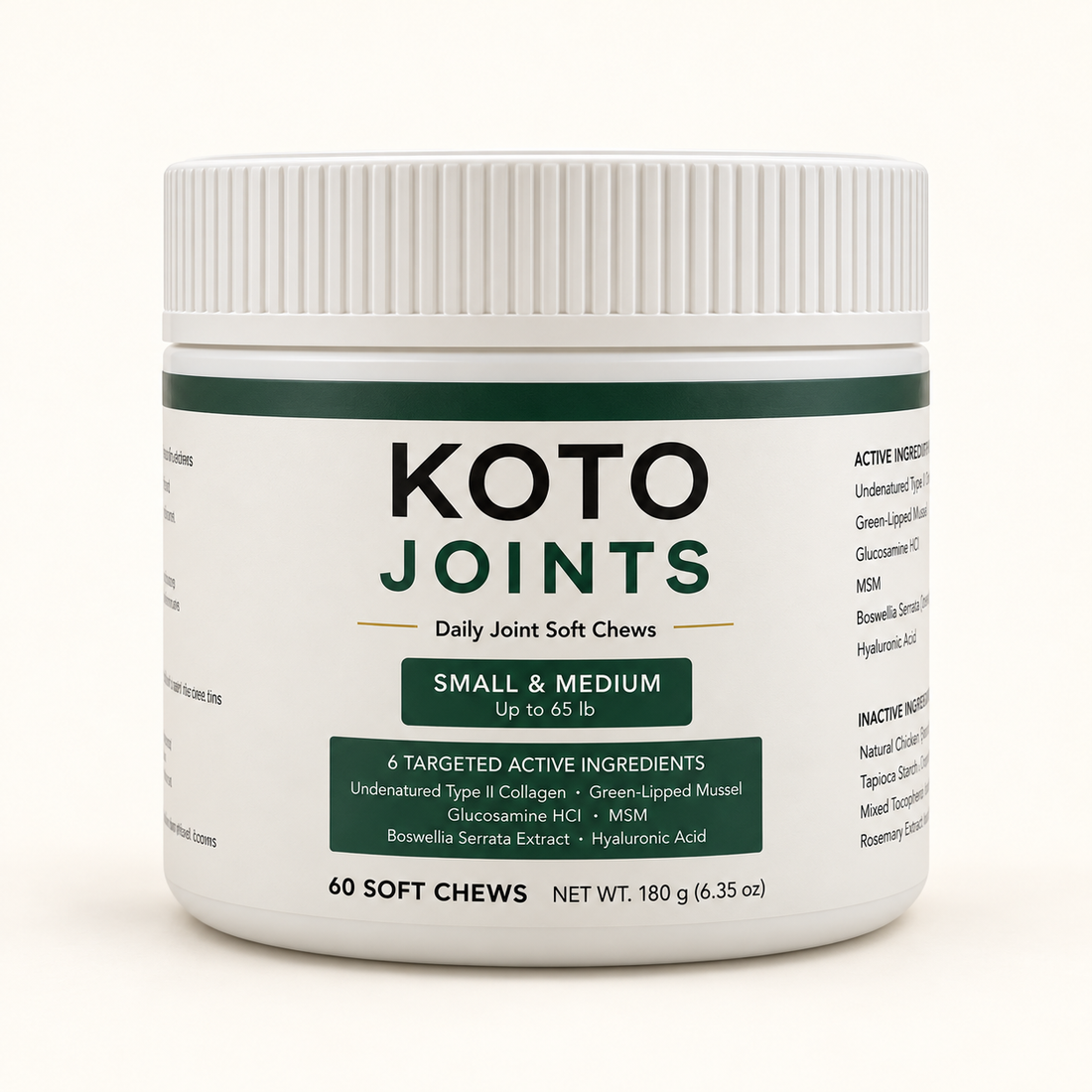 KOTO Joints Small & Medium jar